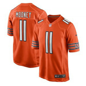 Nike Bears 11 Darnell Mooney Orange Vapor Untouchable Limited Men Jersey Nike Bears 11 Darnell Mooney Orange Vapor Untouchable Limited Men Jersey