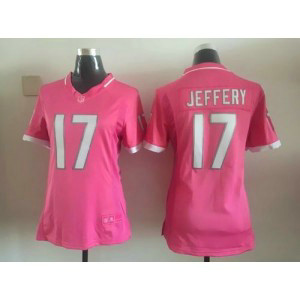 Nike Bears 17 Alshon Jeffery Pink Bubble Gum Women Jersey Nike Bears 17 Alshon Jeffery Pink Bubble Gum Women Jersey