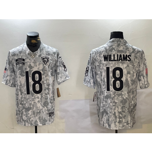 Nike Bears 18 Caleb Williams Arctic Camo 2024 F.U.S.E. Salute to Service Limited Men Jersey Nike Bears 18 Caleb Williams Arctic Camo 2024 F.U.S.E. Salute to Service Limited Men Jersey