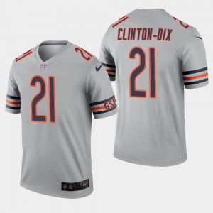 Nike Bears 21 Ha Ha Clinton-Dix Sliver Inverted Legend Men Jersey Nike Bears 21 Ha Ha Clinton-Dix Sliver Inverted Legend Men Jersey