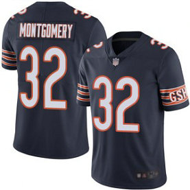 Nike Bears 32 David Montgomery Navy Vapor Untouchable Limited Men Jersey Nike Bears 32 David Montgomery Navy Vapor Untouchable Limited Men Jersey