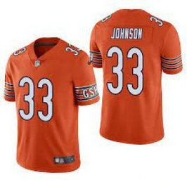 Nike Bears 33 Jaylon Johnson Orange Vapor Untouchable Limited Men Jersey Nike Bears 33 Jaylon Johnson Orange Vapor Untouchable Limited Men Jersey