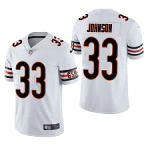 Nike Bears 33 Jaylon Johnson White Vapor Untouchable Limited Men Jersey Nike Bears 33 Jaylon Johnson White Vapor Untouchable Limited Men Jersey