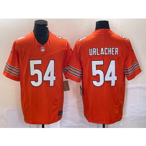 Nike Bears 54 Brian Urlacher Orange 2023 F.U.S.E Vapor Limited Men Jersey