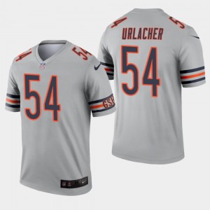 Nike Bears 54 Brian Urlacher Sliver Inverted Legend Men Jersey