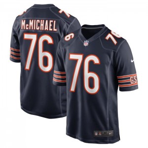 Nike Bears 76 McMichael Blue Vapor Untouchable Limited Men Jersey Nike Bears 76 McMichael Blue Vapor Untouchable Limited Men Jersey