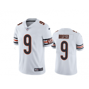 Nike Bears 9 Jaquan Brisker White Vapor Untouchable Limited Men Jersey