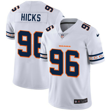 Nike Bears 96 Akiem Hicks White Team Logos Fashion Vapor Limited Jersey Nike Bears 96 Akiem Hicks White Team Logos Fashion Vapor Limited Jersey