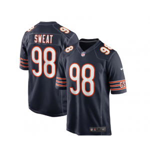 Nike Bears 98 Montez Sweat Blue Vapor Untouchable Limited Men Jersey