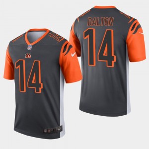 Nike Bengals 14 Andy Dalton Sliver Inverted Legend Men Jersey Nike Bengals 14 Andy Dalton Sliver Inverted Legend Men Jersey