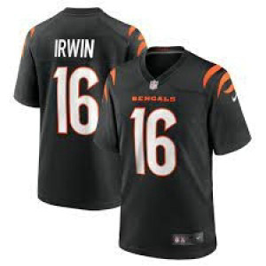Nike Bengals 16 Trenton Irwin Black Vapor Untouchable Limited Men Jersey