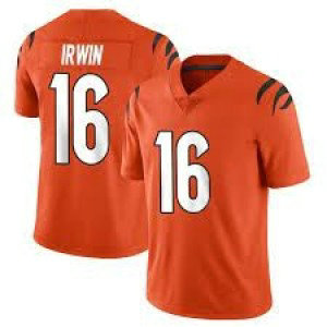 Nike Bengals 16 Trenton Irwin Orange Vapor Untouchable Limited Men Jersey