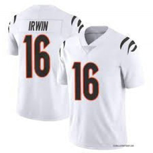 Nike Bengals 16 Trenton Irwin White Vapor Untouchable Limited Men Jersey