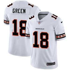 Nike Bengals 18 A.J. Green White 2019 New Vapor Untouchable Limited Men Jersey