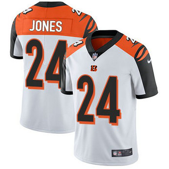 Nike Bengals 24 Adam Jones White Vapor Untouchable Limited Jersey Nike Bengals 24 Adam Jones White Vapor Untouchable Limited Jersey