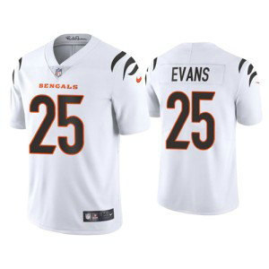 Nike Bengals 25 Chris Evans 2021 White Vapor Untouchable Limited Men Jersey Nike Bengals 25 Chris Evans 2021 White Vapor Untouchable Limited Men Jersey