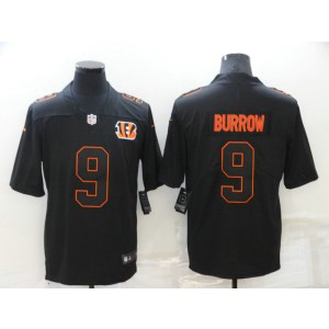 Nike Bengals 9 Joe Burrow Black Vapor Limited Men Jersey Nike Bengals 9 Joe Burrow Black Vapor Limited Men Jersey
