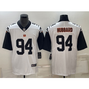 Nike Bengals 94 Sam Hubbard White Color Rush Limited Men Jersey Nike Bengals 94 Sam Hubbard White Color Rush Limited Men Jersey