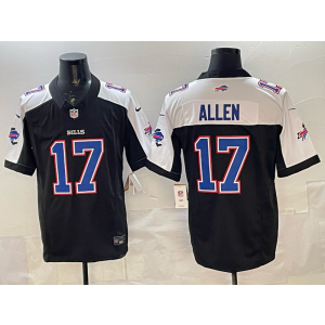 Nike Bills 17 Allen Thanksgiving Day F.U.S.E. Vapor Limited Men Jersey