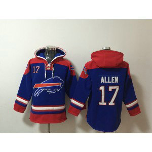 Nike Bills 17 Josh Allen Hoodie Sweatshirt