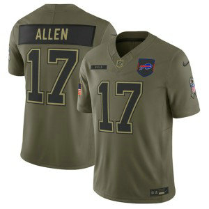 Nike Bills 17 Josh Allen Olive 2025 Salute to Service F.U.S.E. Vapor Limited Men Jersey Nike Bills 17 Josh Allen Olive 2025 Salute to Service F.U.S.E. Vapor Limited Men Jersey