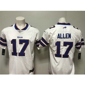 Nike Bills 17 Josh Allen White Vapor Untouchable Limited Women Jersey