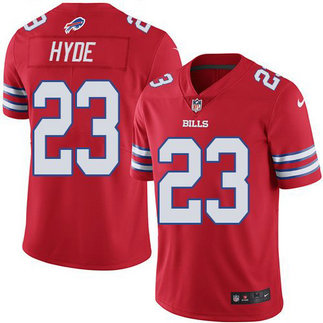 Nike Bills 23 Micah Hyde Red Color Rush Limited Jersey Nike Bills 23 Micah Hyde Red Color Rush Limited Jersey