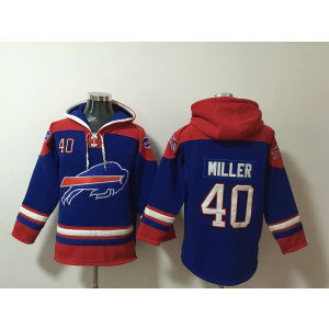 Nike Bills 40 Von Miller Hoodie Sweatshirt