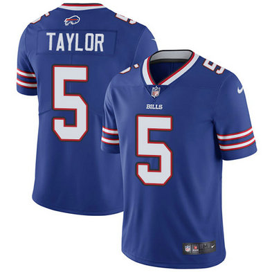 Nike Bills 5 Tyrod Taylor Royal Vapor Untouchable Player Limited Jersey Nike Bills 5 Tyrod Taylor Royal Vapor Untouchable Player Limited Jersey