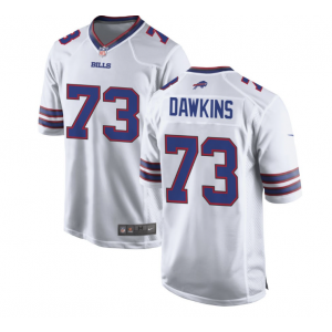 Nike Bills 73 Dion Dawkins White Vapor Untouchable Limited Men Jersey