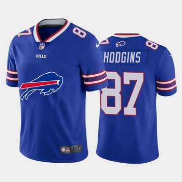 Nike Bills 87 Isaiah Hodgins Royal Team Big Logo Vapor Untouchable Limited Jersey Nike Bills 87 Isaiah Hodgins Royal Team Big Logo Vapor Untouchable Limited Jersey