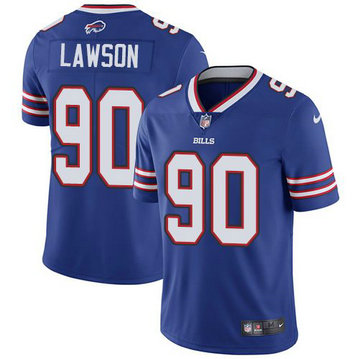 Nike Bills 90 Shaq Lawson Royal Vapor Untouchable Limited Jersey