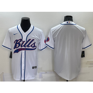 Nike Bills Blank White Vapor Baseball Limited Men Jersey Nike Bills Blank White Vapor Baseball Limited Men Jersey