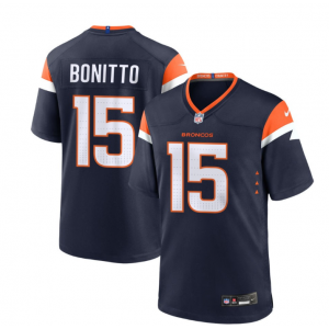 Nike Broncos 15 Bonitto Navy Vapor Untouchable Limited Men Jersey Nike Broncos 15 Bonitto Navy Vapor Untouchable Limited Men Jersey