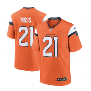 Nike Broncos 21 Moss Orange Vapor Limited Men Jersey Nike Broncos 21 Moss Orange Vapor Limited Men Jersey