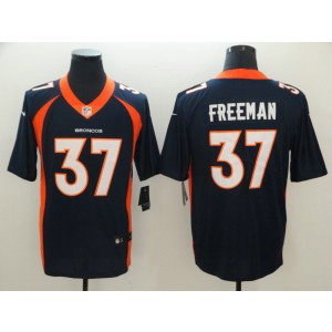 Nike Broncos 37 Freeman Blue Vapor Untouchable Limited Men Jersey Nike Broncos 37 Freeman Blue Vapor Untouchable Limited Men Jersey