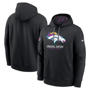 Nike Broncos Black 2024 Crucial Catch Club Pullover Hoodie Nike Broncos Black 2024 Crucial Catch Club Pullover Hoodie