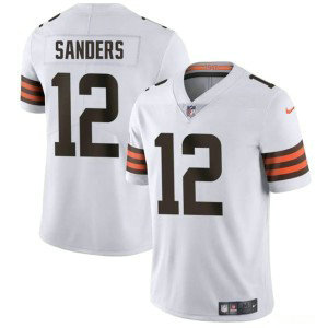 Nike Browns 12 Shedeur Sanders White 2025 Draft Vapor Limited Men Jersey Nike Browns 12 Shedeur Sanders White 2025 Draft Vapor Limited Men Jersey