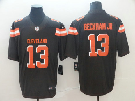 Nike Browns 13 Odell Beckham Jr Brown Vapor Untouchable Limited Jersey Nike Browns 13 Odell Beckham Jr Brown Vapor Untouchable Limited Jersey