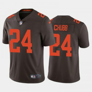 Nike Browns 24 Nick Chubb Brown Alternate 2020 New Vapor Untouchable Limited Men Jersey Nike Browns 24 Nick Chubb Brown Alternate 2020 New Vapor Untouchable Limited Men Jersey
