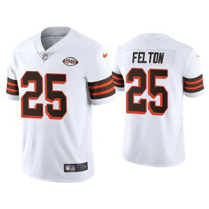 Nike Browns 25 Demetric Felton White 1946 Collection Vapor Untouchable Limited Men Jersey Nike Browns 25 Demetric Felton White 1946 Collection Vapor Untouchable Limited Men Jersey