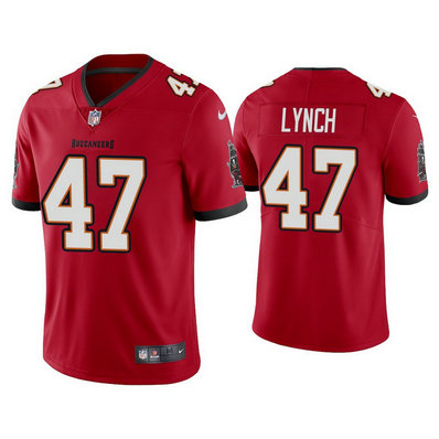 Nike Buccaneers 47 John Lynch Red 2020 New Vapor Untouchable Limited Jersey Nike Buccaneers 47 John Lynch Red 2020 New Vapor Untouchable Limited Jersey