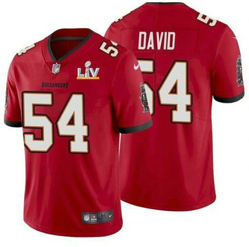 Nike Buccaneers 54 Lavonte David Red 2021 Super Bowl LV Vapor Untouchable Limited Jersey Nike Buccaneers 54 Lavonte David Red 2021 Super Bowl LV Vapor Untouchable Limited Jersey