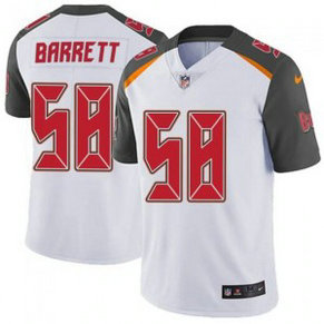 Nike Buccaneers 58 Shaquil Barrett White 100th Season Vapor Untouchable Limited Men Jersey
