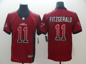 Nike Cardinals #11 Larry Fitzgerald Red Drift Fashion Limited Jersey Nike Cardinals #11 Larry Fitzgerald Red Drift Fashion Limited Jersey
