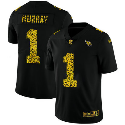 Nike Cardinals 1 Kyler Murray Black Leopard Vapor Untouchable Limited Jersey