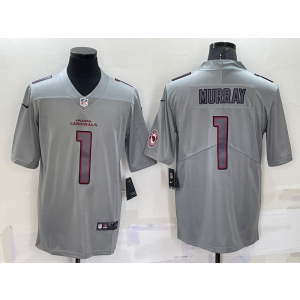 Nike Cardinals 1 Kyler Murray Gray Atmosphere Fashion Vapor Limited Men Jersey