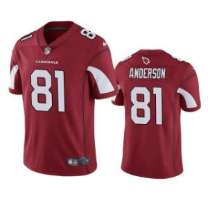 Nike Cardinals 81 Robbie Anderson Red Vapor Untouchable Limited Men Jersey