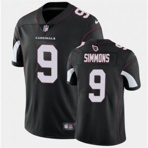 Nike Cardinals 9 Isaiah Simmons Black Vapor Untouchable Limited Men Jersey