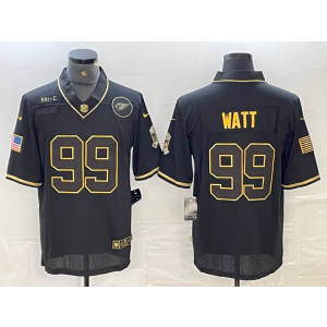 Nike Cardinals 99 J.J. Watt Black Gold Salute To Service Limited Men Jersey